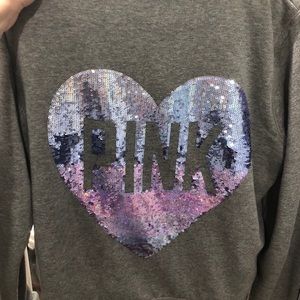 Victoria secret PINK sherpa hoodie